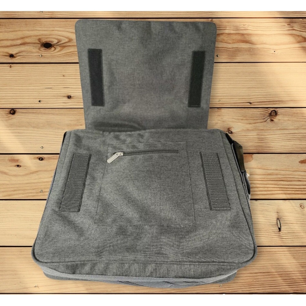 Lassig‎ Messenger Diaper Bag Multi-Function W/Changing Pad, Multiple Pockets NWT - Picture 6 of 11